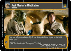 Jedi Master's Meditation - Foil